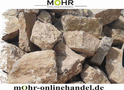 Muschelkalk Zugsteine Natursteine 1000KG